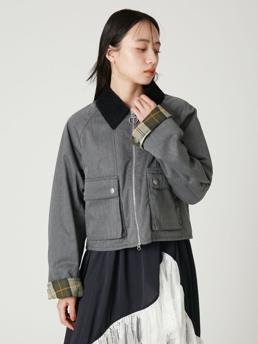 FRAY I.D「【撥水】【Barbour】ショートフライトジャケット」|その他|