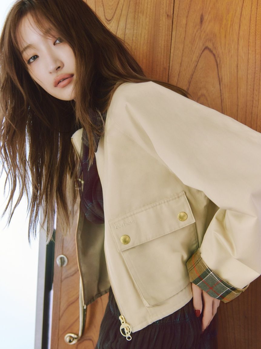 FRAY I.D「【撥水】【Barbour】ショートフライトジャケット」|その他|