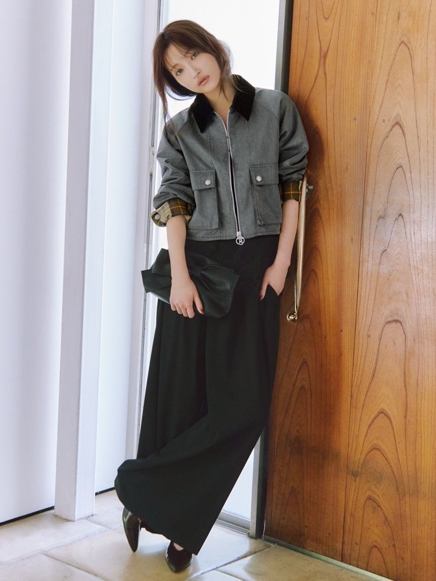 FRAY I.D「【撥水】【Barbour】ショートフライトジャケット」|その他|