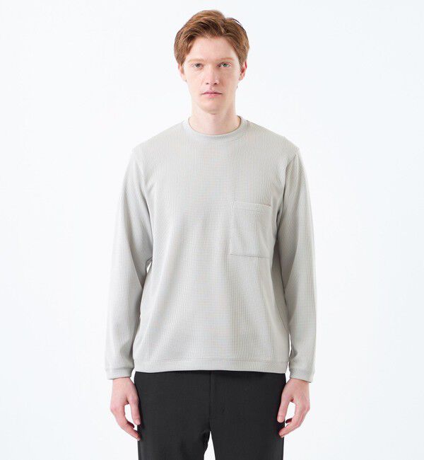 MACKINTOSH PHILOSOPHY「ブリテック クルーネックロンT 針抜きジャージー」|Tシャツ・カットソー|