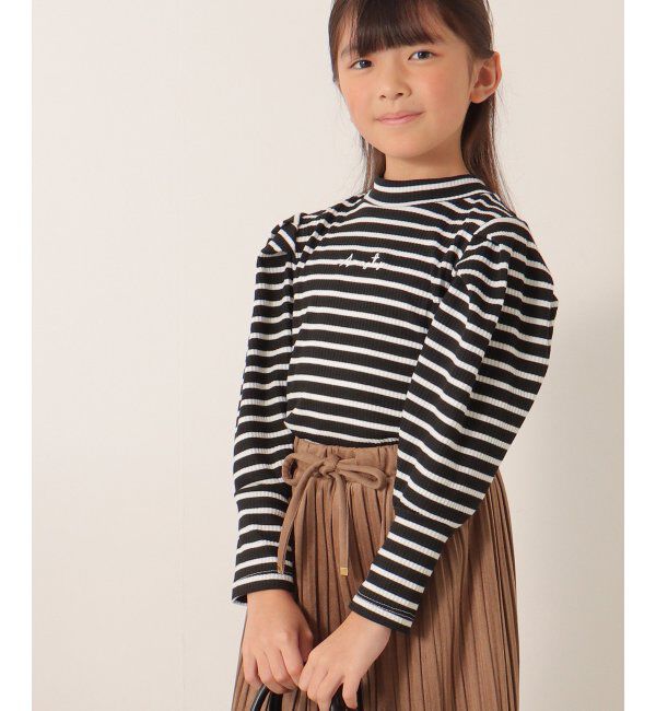 ikka kids「ソデボリュームテレコＢＤＴ」|Tシャツ・カットソー|