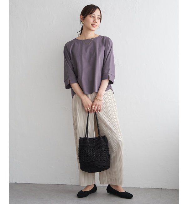 ikka「レイカンナシジバックスリットＰＯ」|Tシャツ・カットソー|