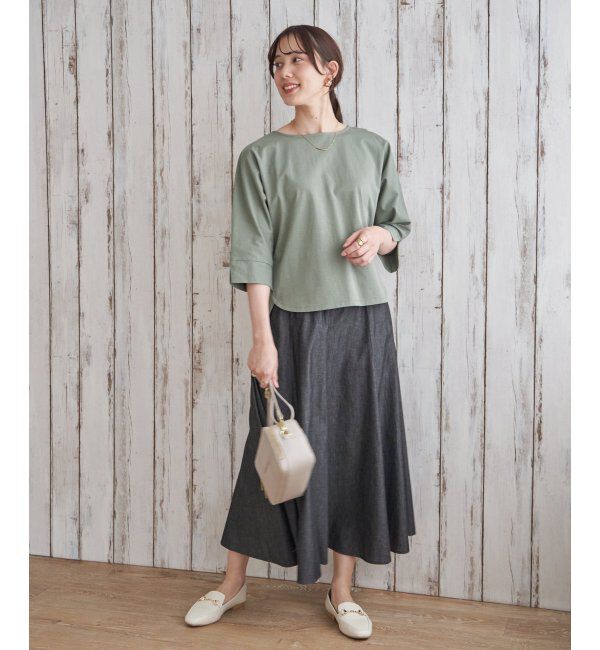 ikka「レイカンナシジバックスリットＰＯ」|Tシャツ・カットソー|