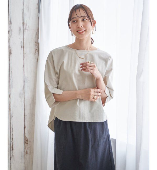 ikka「レイカンナシジバックスリットＰＯ」|Tシャツ・カットソー|