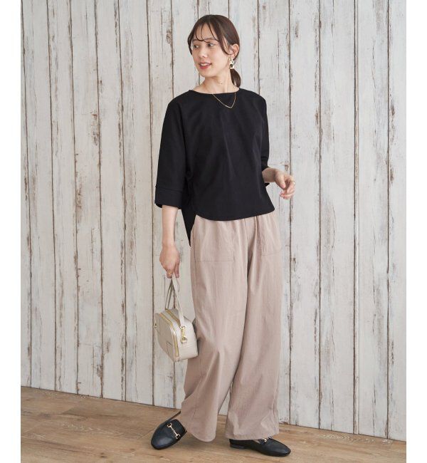ikka「レイカンナシジバックスリットＰＯ」|Tシャツ・カットソー|