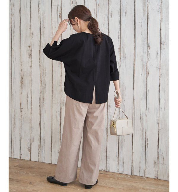 ikka「レイカンナシジバックスリットＰＯ」|Tシャツ・カットソー|