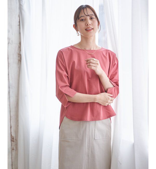 ikka「レイカンナシジバックスリットＰＯ」|Tシャツ・カットソー|