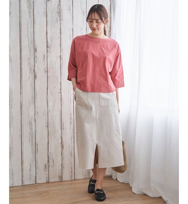 ikka「レイカンナシジバックスリットＰＯ」|Tシャツ・カットソー|