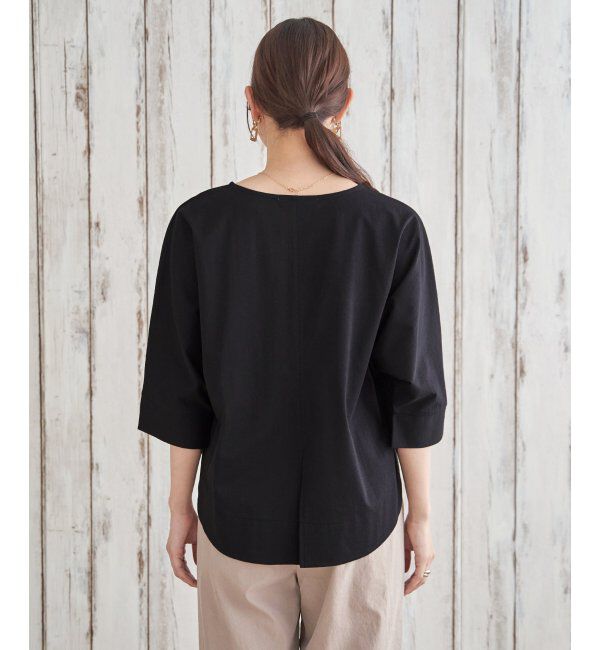 ikka「レイカンナシジバックスリットＰＯ」|Tシャツ・カットソー|
