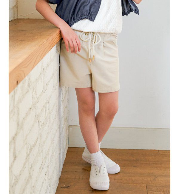 ikka kids「GOKU楽パンツ 冷感レースアップハーフパンツ (120cm~160cm)」|その他|