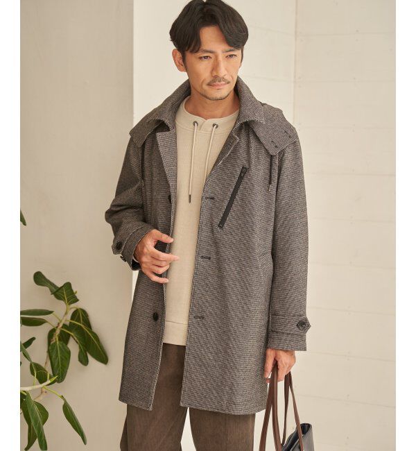 ikka「ウールライクドビーステンカラーコート」|その他|