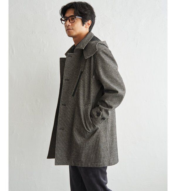 ikka「ウールライクドビーステンカラーコート」|その他|