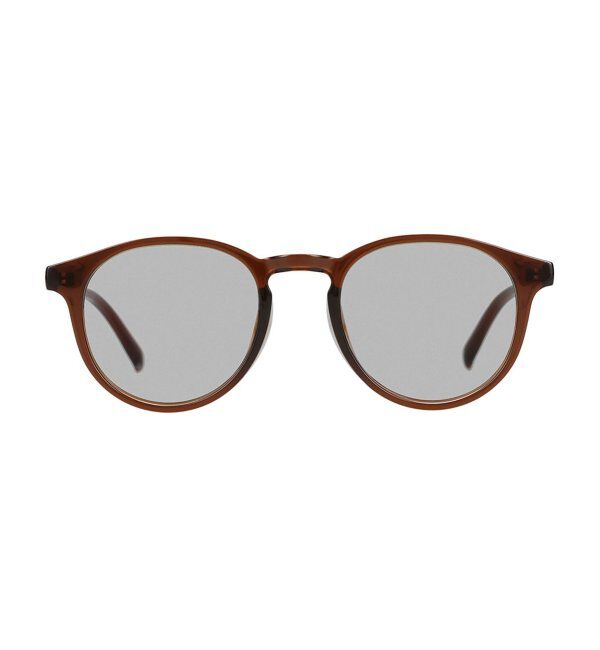  「【WEB限定】ボストン型 調光サングラス | カラーレンズ 軽量 紫外線対策 UVカット レンズの色が変わる」|サングラス|