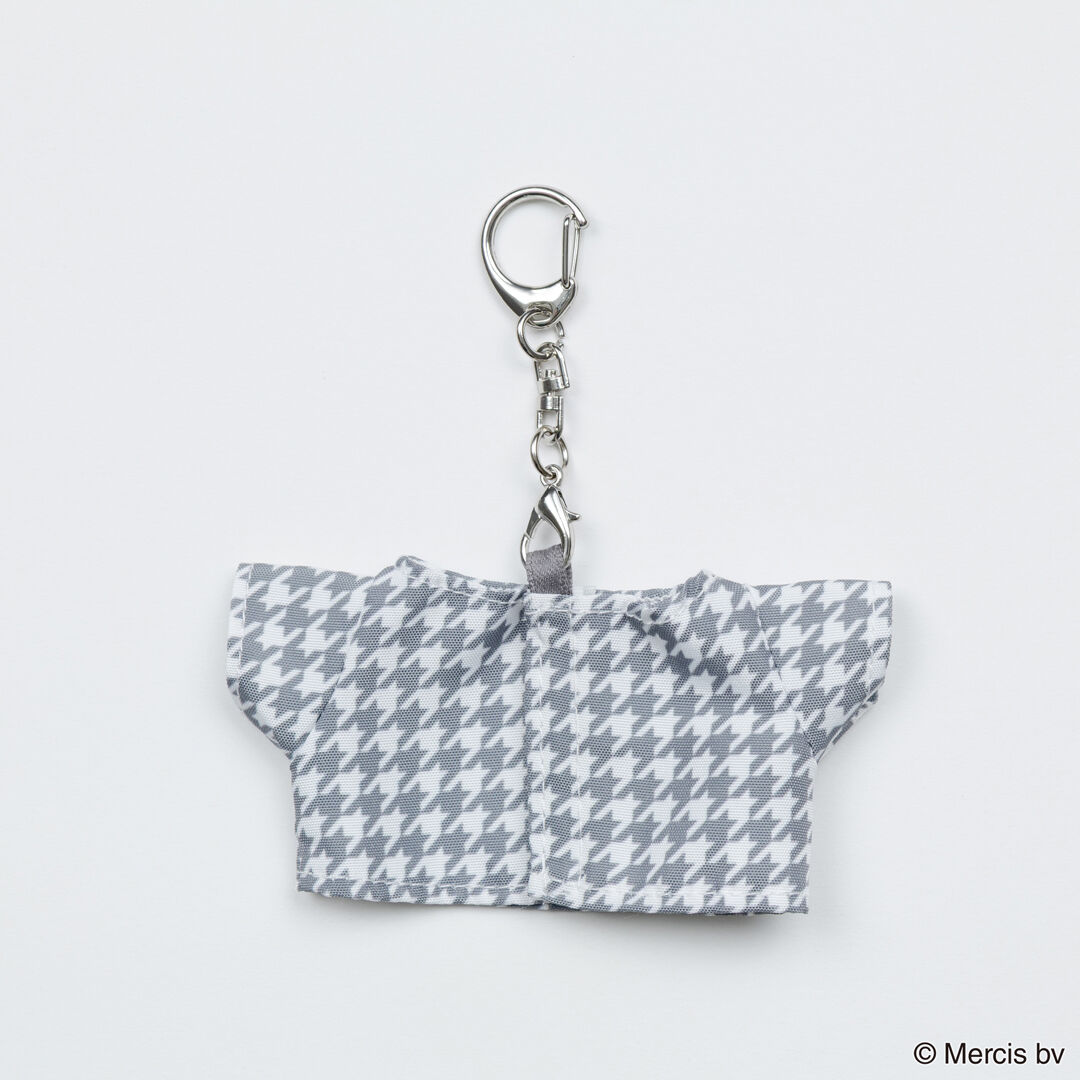  「MIFFY Chidori＆Monotone MINI Tシャツ型チャーム」|チャーム・キーホルダー|