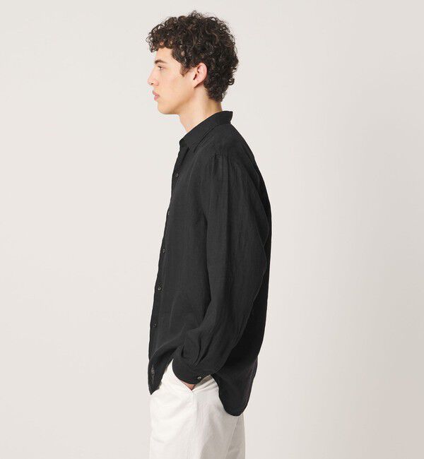 UNITED ARROWS「＜SOVEREIGN＞リネン ソリッド シャツ」|シャツ・ブラウス|