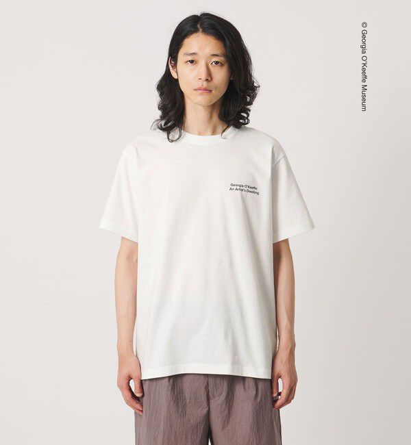 UNITED ARROWS「【別注】＜Georgia O&rsquo;Keeffe Museum＞ グラフィック Tシャツ」|Tシャツ・カットソー|