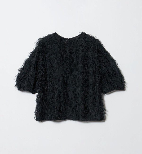 UNITED ARROWS「へアリー フリンジ ブラウス ‐ウォッシャブル‐」|シャツ・ブラウス|