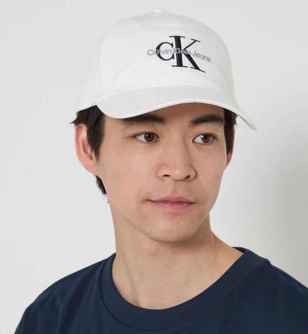 UNITED ARROWS green label relaxing「＜Calvin Klein＞モノグラムロゴ BB キャップ」|キャップ・キャスケット|