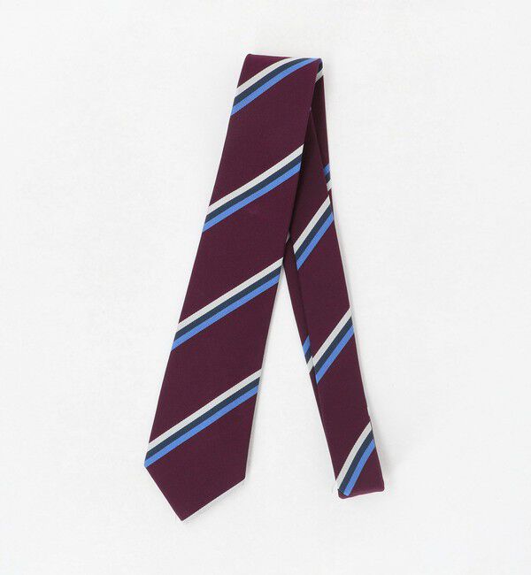 UNITED ARROWS green label relaxing「GLR シルク1 8.0cm ストライプ1 ネクタイ」|ネクタイ・蝶ネクタイ|
