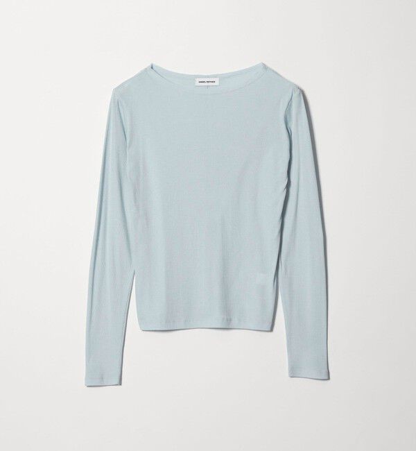 EMMEL REFINES「＜EMMEL REFINES＞EM テレコ ボートネック プルオーバー」|Tシャツ・カットソー|