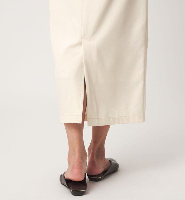 UNITED ARROWS green label relaxing「［size SHORT/TALLあり］オルマイ ツイル タイト スカート オフホワイト」|タイト|