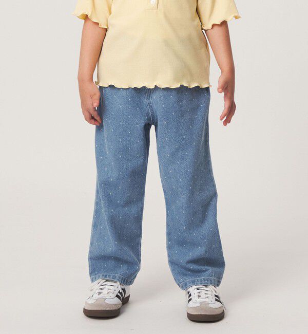 UNITED ARROWS green label relaxing「ドット ガールズ デニム / キッズ 100cm-160cm」|チノ|