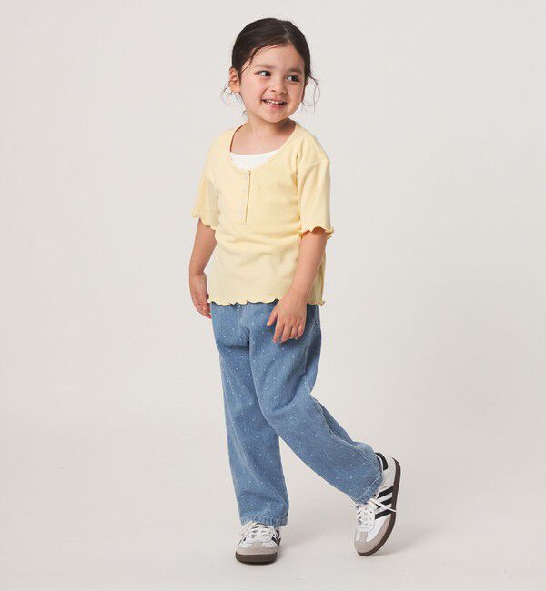 UNITED ARROWS green label relaxing「ドット ガールズ デニム / キッズ 100cm-160cm」|チノ|