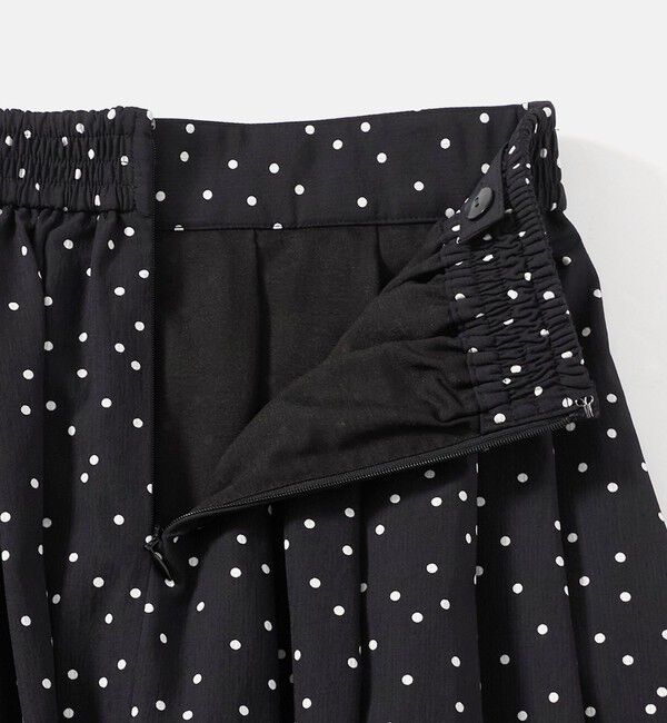 UNITED ARROWS green label relaxing「Breeze Cool タック スカート 2 マシンウォッシャブル 通気性 UVカット」|フレア|