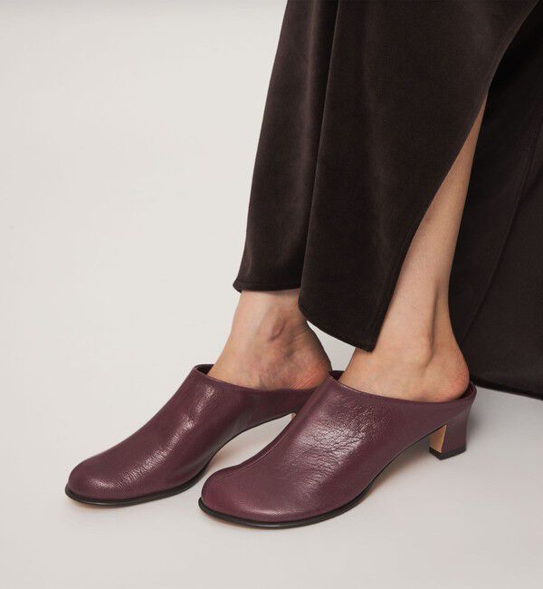UNITED ARROWS green label relaxing「＜RUBAN＞オブリークトゥ ミュール」|その他|WINE