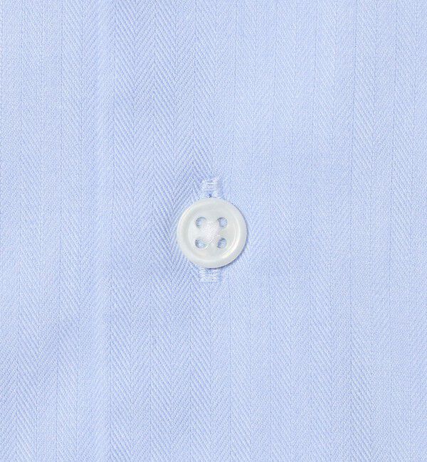 UNITED ARROWS green label relaxing「コットン ヘリンボーン ワイドカラー ドレスシャツ -形態安定-」|シャツ・ブラウス|