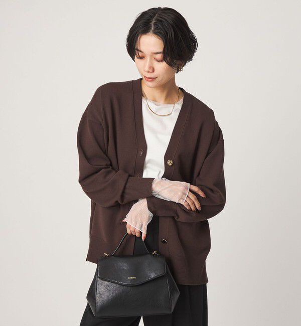 UNITED ARROWS green label relaxing「ドット ソデ チュール プルオーバー カットソー」|Tシャツ・カットソー|