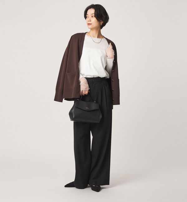 UNITED ARROWS green label relaxing「ドット ソデ チュール プルオーバー カットソー」|Tシャツ・カットソー|