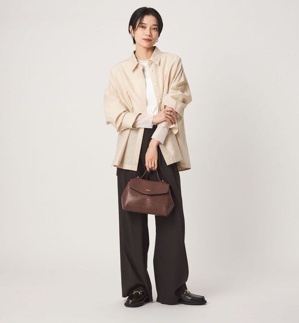 UNITED ARROWS green label relaxing「ソデ チュール プルオーバー カットソー」|Tシャツ・カットソー|