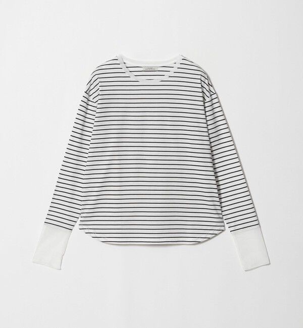 UNITED ARROWS green label relaxing「ソデ チュール プルオーバー カットソー」|Tシャツ・カットソー|