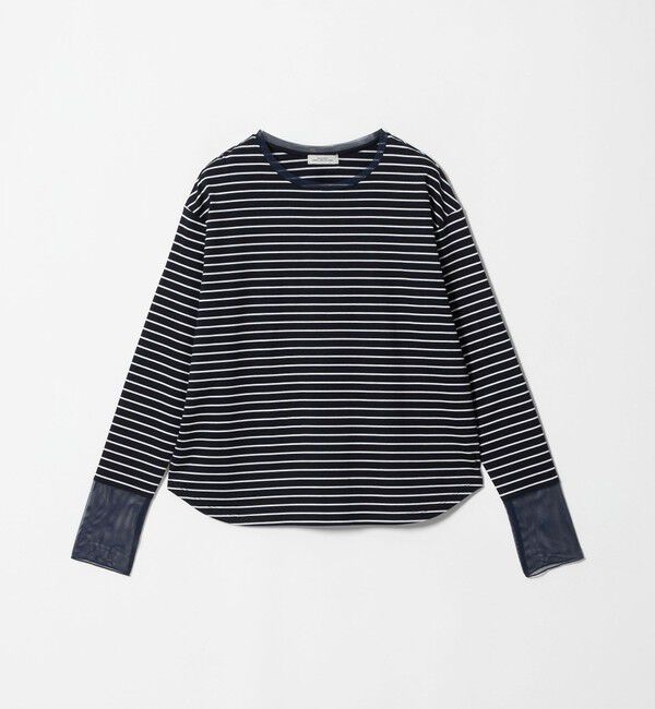 UNITED ARROWS green label relaxing「ソデ チュール プルオーバー カットソー」|Tシャツ・カットソー|