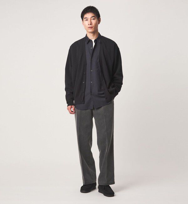 UNITED ARROWS green label relaxing「コットン カシミヤ ミラノリブ Vネック カーディガン -ハンドウォッシャブル-」|カーディガン|