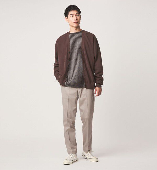 UNITED ARROWS green label relaxing「コットン カシミヤ ミラノリブ Vネック カーディガン -ハンドウォッシャブル-」|カーディガン|
