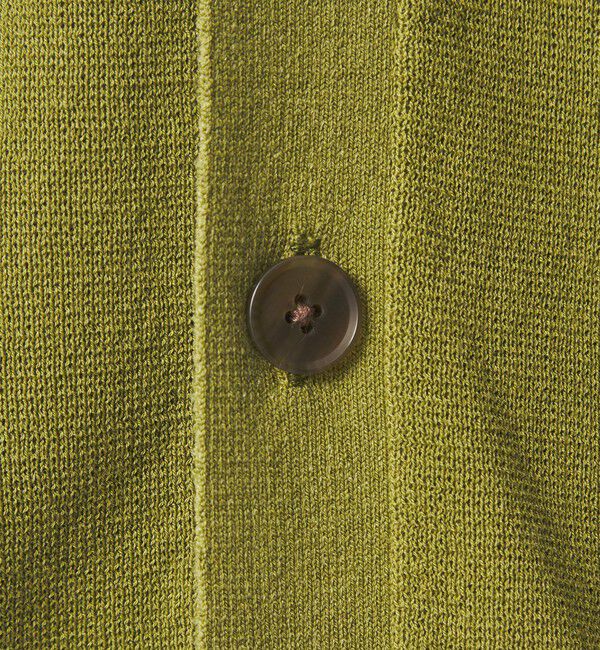 UNITED ARROWS green label relaxing「コットン カシミヤ ミラノリブ Vネック カーディガン -ハンドウォッシャブル-」|カーディガン|