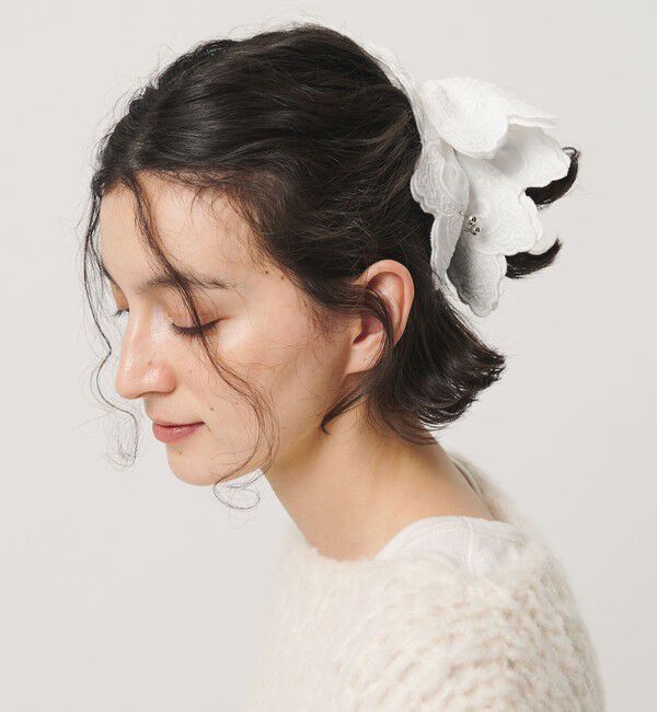 BEAUTY&YOUTH UNITED ARROWS「＜heyep＞ピアス レース シュシュ」|ヘアゴム・シュシュ|