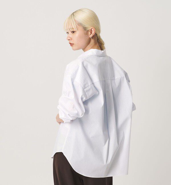 BEAUTY&YOUTH UNITED ARROWS「【WEB限定】ストライプ レギュラーカラー シャツ」|シャツ・ブラウス|