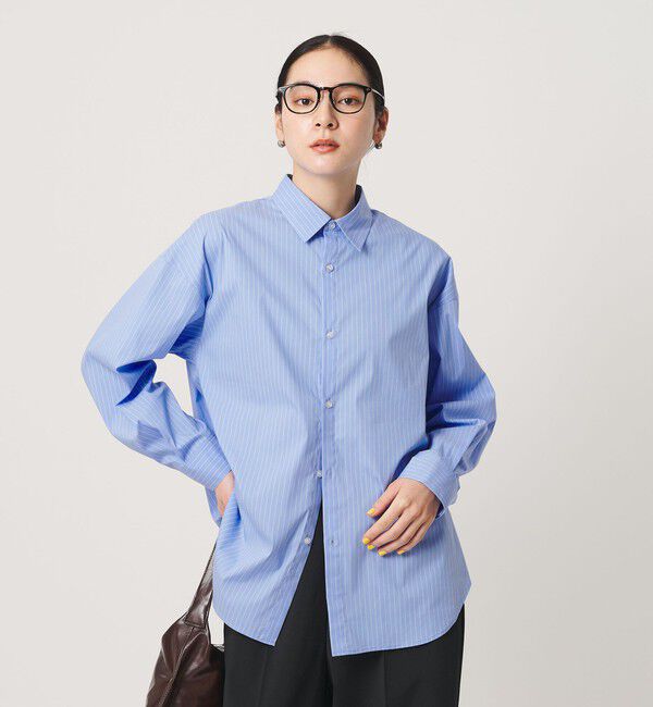 BEAUTY&YOUTH UNITED ARROWS「【WEB限定】ストライプ レギュラーカラー シャツ」|シャツ・ブラウス|