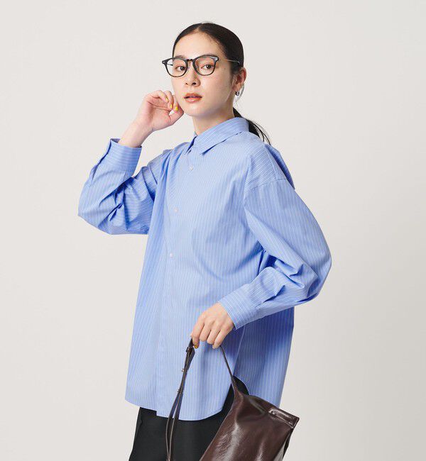 BEAUTY&YOUTH UNITED ARROWS「【WEB限定】ストライプ レギュラーカラー シャツ」|シャツ・ブラウス|