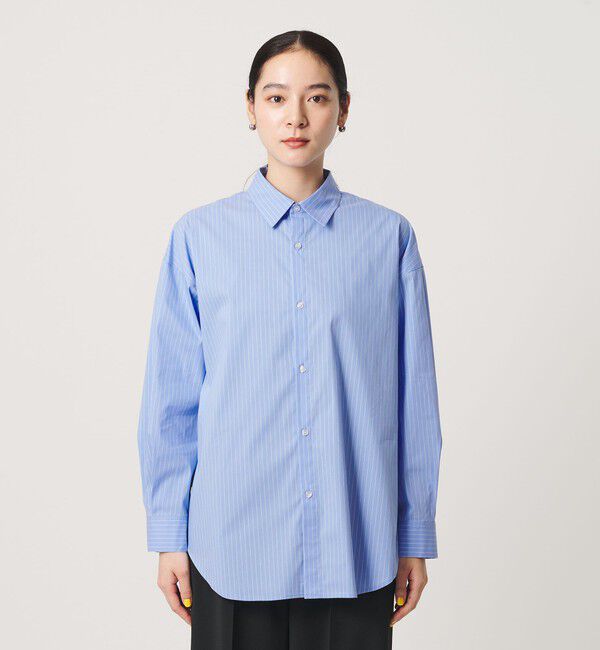 BEAUTY&YOUTH UNITED ARROWS「【WEB限定】ストライプ レギュラーカラー シャツ」|シャツ・ブラウス|