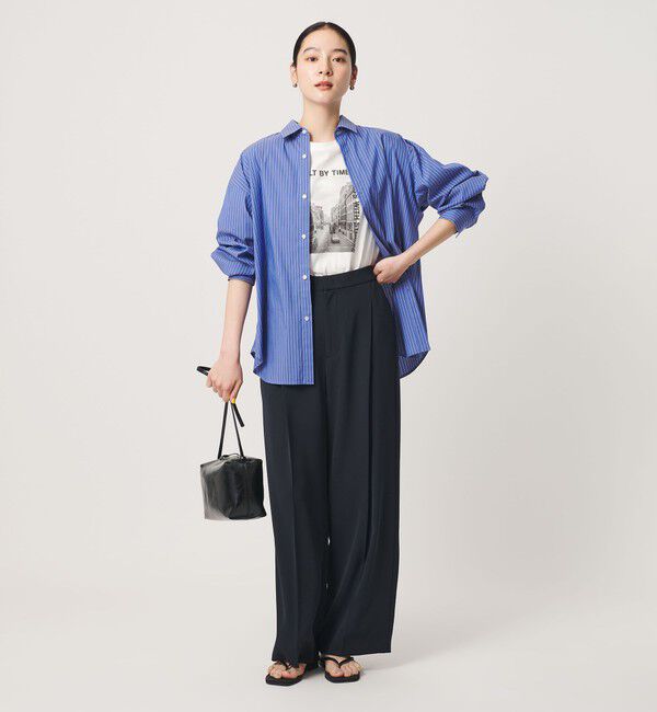 BEAUTY&YOUTH UNITED ARROWS「【WEB限定】ストライプ レギュラーカラー シャツ」|シャツ・ブラウス|
