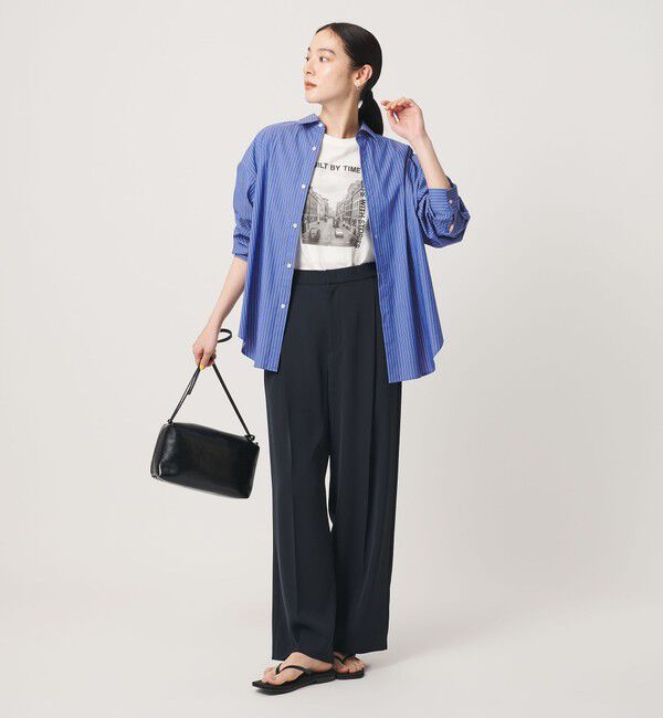 BEAUTY&YOUTH UNITED ARROWS「【WEB限定】ストライプ レギュラーカラー シャツ」|シャツ・ブラウス|