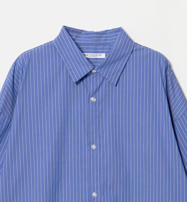BEAUTY&YOUTH UNITED ARROWS「【WEB限定】ストライプ レギュラーカラー シャツ」|シャツ・ブラウス|