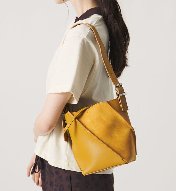 BEAUTY&YOUTH UNITED ARROWS「スエード&times;レザー ネジリ ショルダーバッグ」|ショルダー・メッセンジャー|