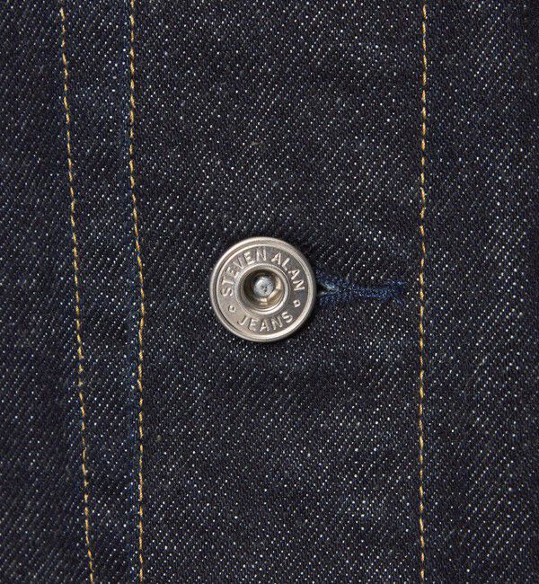 STEVEN ALAN「＜Steven Alan＞ 13.5oz デニム トラッカー ジャケット」|ブルゾン・スタジャン|