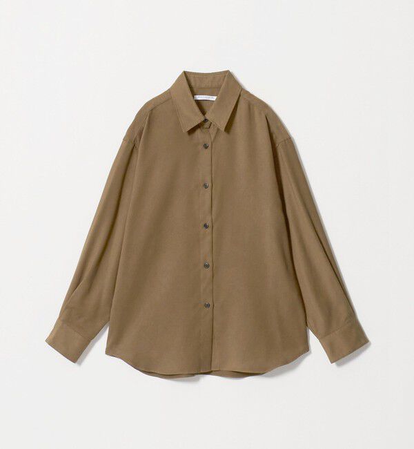 BEAUTY&YOUTH UNITED ARROWS「ポリエステル スエードライク シャツ」|シャツ・ブラウス|MOCA