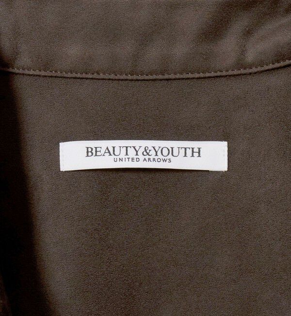 BEAUTY&YOUTH UNITED ARROWS「ポリエステル スエードライク シャツ」|シャツ・ブラウス|